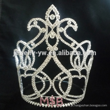 Princesa do projeto simples nupcial Prom Rhinestone Tiara